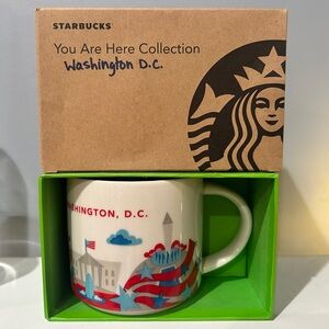 Starbucks Washington D.C. Mug - Red, Blue, Gray
